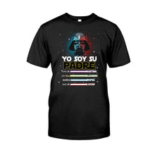 Load image into Gallery viewer, Personalized Yo Soy Su Padre T-shirt & Hoodie Gift for Dad