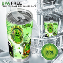 Load image into Gallery viewer, Personalized Oogie Boogie Halloween Tumbler Custom Gift
