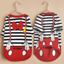 Load image into Gallery viewer, Personalized Halloween Pet Shirt with Mouse Ears Costume for Dogs