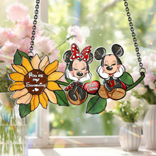 Load image into Gallery viewer, Personalized Sunflower Suncatcher Ornament for Home Decor
