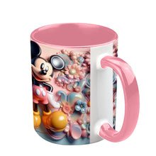 Load image into Gallery viewer, Personalized Ceramic Accent Mug with Magical Mouse Design for Christmas or Birthday