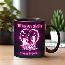 Load image into Gallery viewer, Personalized Nightmare Accent Mug for Couples - Till We Are Ghosts