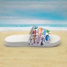 Load image into Gallery viewer, Personalized Slide Sandals Custom Name Gift for Mom Birthday