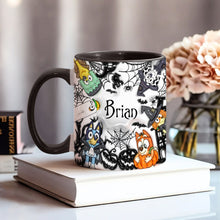 Load image into Gallery viewer, Personalized Halloween Accent Mug with Custom Name Gift