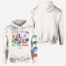 Load image into Gallery viewer, Personalized All-Over Shirt for Kids | Back to School Gift