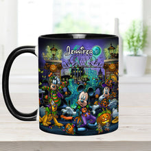 Load image into Gallery viewer, Personalized Halloween Accent Mug Custom Name Gift Idea