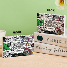 Load image into Gallery viewer, Personalized Nightmare Before Christmas Building Brick Blocks for Kids