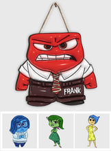 Load image into Gallery viewer, Personalized Custom Shaped Wood Sign Every Emotion Is Valid Gift