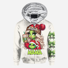 Load image into Gallery viewer, Personalized Grinchy Christmas All Over Shirt Gift for Mom