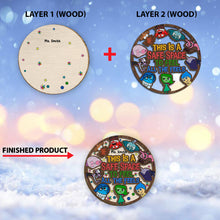 Load image into Gallery viewer, Personalized 2 Layered Wood Sign Safe Space Gift for Home