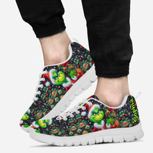 Load image into Gallery viewer, Personalized Merry Grinchmas Sneakers Custom Name Christmas Gift