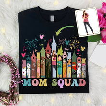 Load image into Gallery viewer, Personalized Mom Squad T-shirt & Hoodie Custom Gift for Mothers