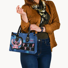 Load image into Gallery viewer, Personalized Leather Handbag Custom Family Title Gift for Grandma