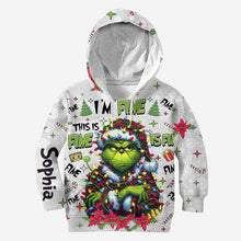 Load image into Gallery viewer, Personalized Christmas All Over Shirt Grinch Design Gift