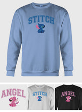 Load image into Gallery viewer, Personalized Ohana Embroidered Sweater Custom Gift for Couples