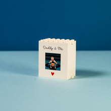 Load image into Gallery viewer, Custom Photo Fold-Out Brick Frame Gift for Dad Father's Day