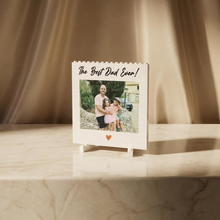 Load image into Gallery viewer, Custom Photo Building Blocks Gift for Dad Father's Day Keepsake