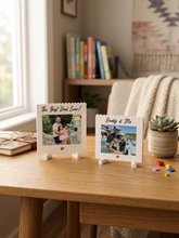 Load image into Gallery viewer, Custom Photo Building Blocks Gift for Dad Father's Day Keepsake