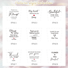 Load image into Gallery viewer, Personalized Glass Plant Pot Custom Name Gift for Teacher