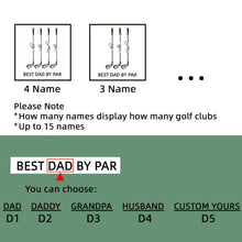 Load image into Gallery viewer, Personalized Perforated Golf Hat Best Dad Gift for Father's Day