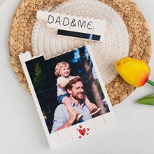Load image into Gallery viewer, Personalized Photo Building Brick Blocks Custom Gift for Dad