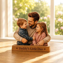Load image into Gallery viewer, Personalized Acrylic Block Plaque Custom Photo Gift for Dad