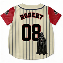 Load image into Gallery viewer, Personalized Baseball Jersey Family Matching Darth Vader Gift for Kids and Adults