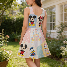 Load image into Gallery viewer, Personalized Magic Mouse Skater Dress for Movie Fans Gift for Her