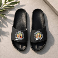 Load image into Gallery viewer, Personalized Custom Slide Sandals with Pet Photo Gift for Dog Lovers