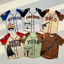 Load image into Gallery viewer, Personalized Baseball Jersey Family Matching Darth Vader Gift for Kids and Adults