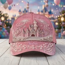 Load image into Gallery viewer, Personalized Magic Castle Cap Custom Name Gift for Her