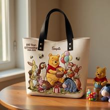 Load image into Gallery viewer, Personalized Honey Bear Tote Bag 100th Anniversary Gift for Fans