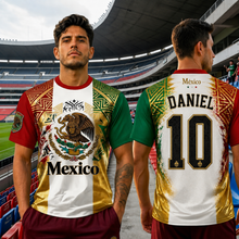 Load image into Gallery viewer, Personalized Mexico El Tri Soccer Jersey Custom Gift for Football Fans