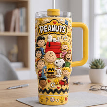Load image into Gallery viewer, Personalized Peanuts 40oz Tumbler with Handle - Unique Gift