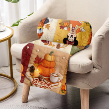 Load image into Gallery viewer, Personalized Fall Blanket featuring Magic Mouse Characters Gift for Movie Fans