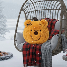 Load image into Gallery viewer, Personalized Honey Bear Shaped Pillow Custom Name Gift for Movie Fans
