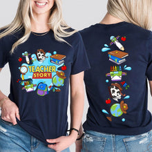 Load image into Gallery viewer, Personalized Teacher Shirt Cute School Supply Gift for Teachers