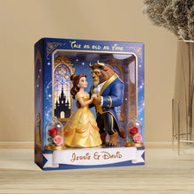Load image into Gallery viewer, Personalized Acrylic Plaque Gift for Couples - Tale As Old As Time
