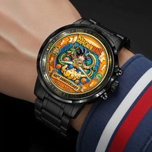 Load image into Gallery viewer, Personalized Dragon Ball Watch Custom Name Gift for Movie Fans