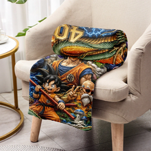 Load image into Gallery viewer, Personalized 40 Years Dragon Ball Blanket Custom Gift for Fans
