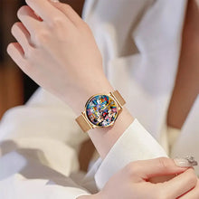 Load image into Gallery viewer, Personalized Women’s Watch with Disney Characters Custom Charm Gift for Her