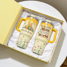 Load image into Gallery viewer, Personalized Mom Tumbler with Honey Bear Design - Mother's Day Gift