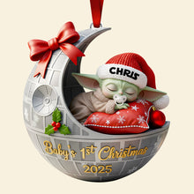 Load image into Gallery viewer, Personalized Baby's 1st Christmas Acrylic Ornament Gift for Kids