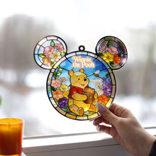 Load image into Gallery viewer, Personalized Winnie the Pooh Suncatcher Ornament Gift for Her