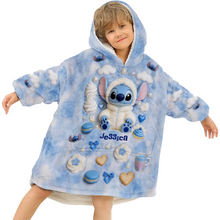 Load image into Gallery viewer, Personalized Blanket Hoodie Custom Name Gift for Kids & Adults