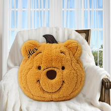 Load image into Gallery viewer, Personalized Honey Bear Shaped Pillow Custom Name Gift for Movie Fans