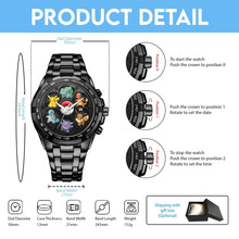 Load image into Gallery viewer, Personalized Movie-Themed Hand Watch Gift for Him 30th Anniversary