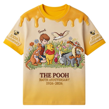 Load image into Gallery viewer, Personalized DSNY Honey Bear 100th Anniversary All Over Shirt Gift for Movie Fans