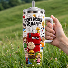 Load image into Gallery viewer, Personalized Peanuts 40oz Tumbler with Handle - Unique Gift