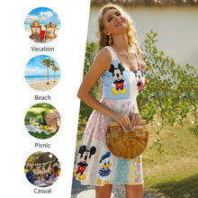 Load image into Gallery viewer, Personalized Magic Mouse Skater Dress for Movie Fans Gift for Her